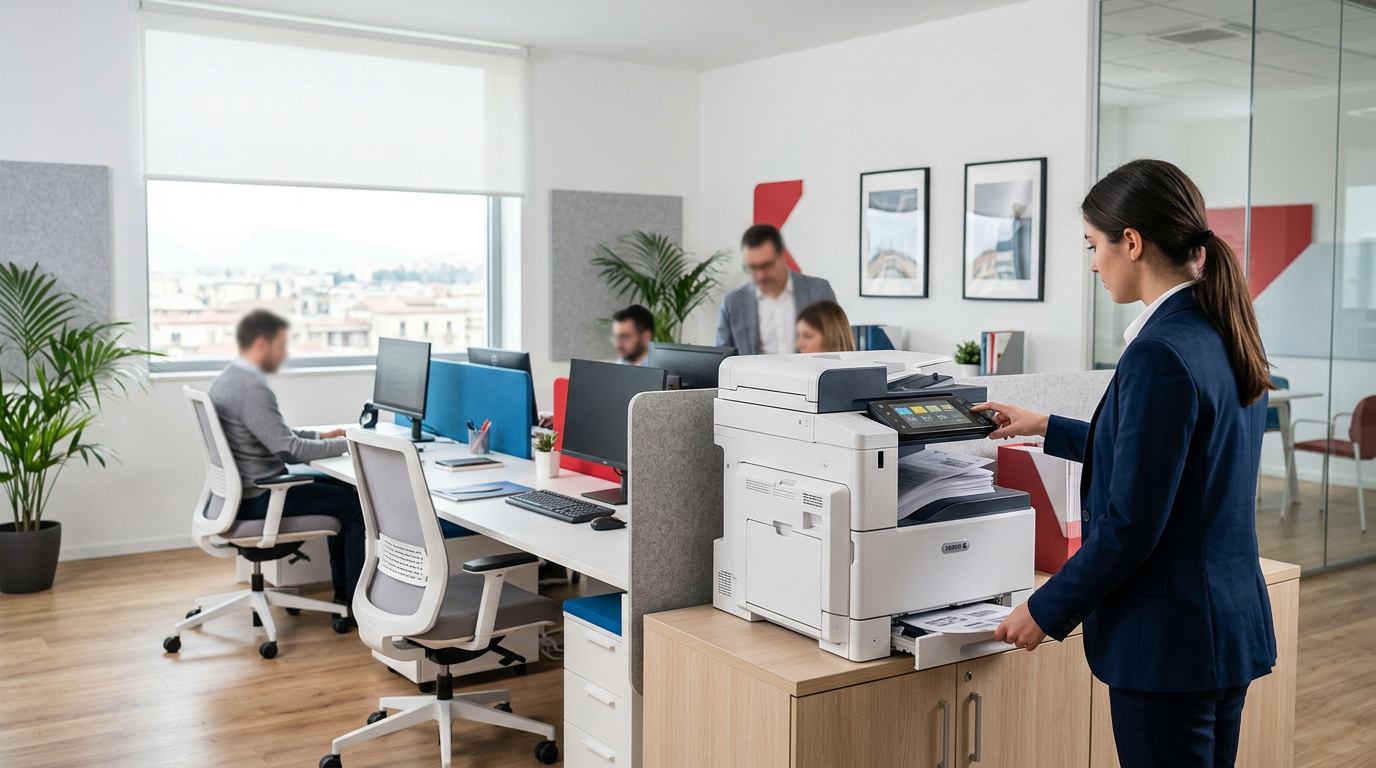 Noleggio stampanti Benevento: multifunzione Xerox per PMI