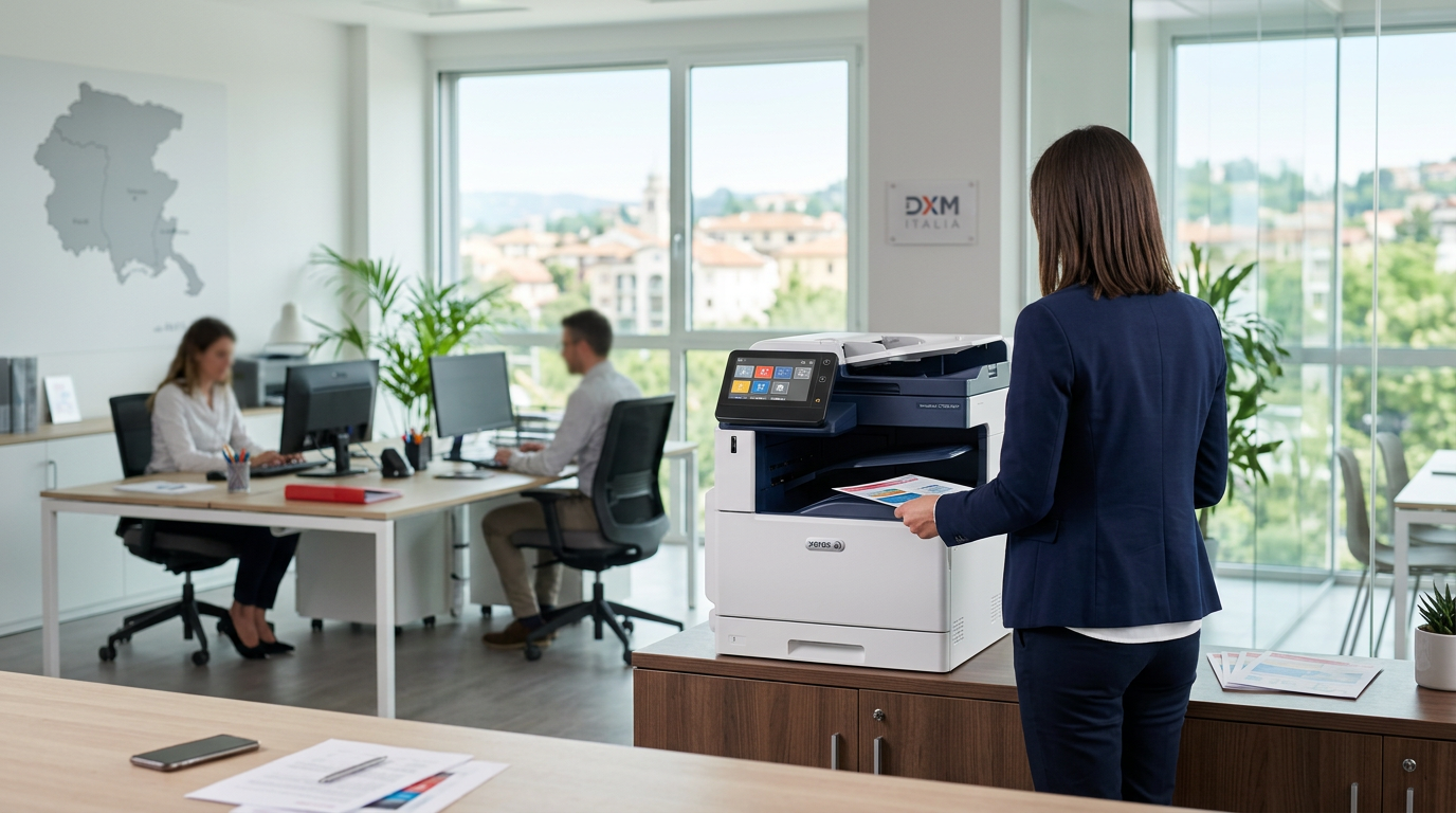 Noleggio stampanti Gorizia: soluzioni Xerox con DXM Italia
