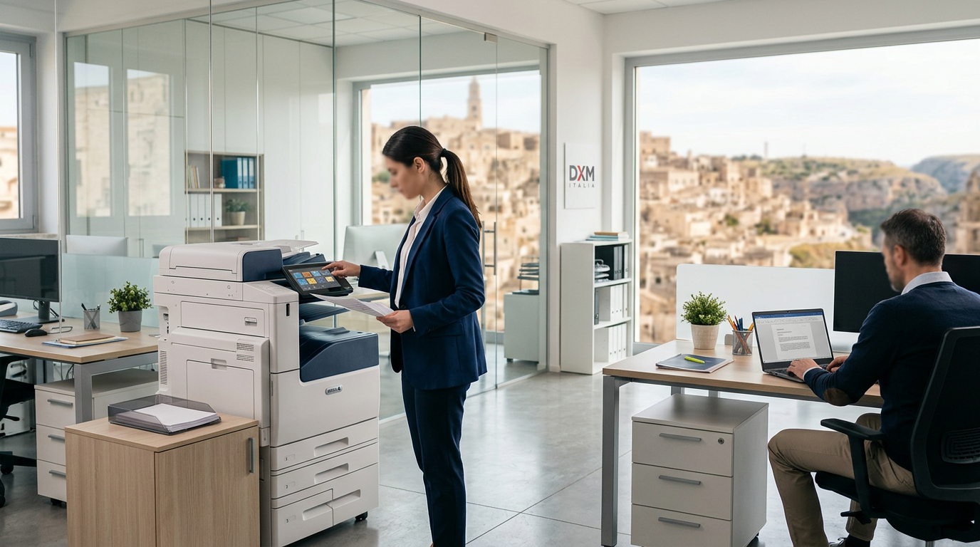 Noleggio stampanti Matera: soluzioni Xerox con DXM Italia